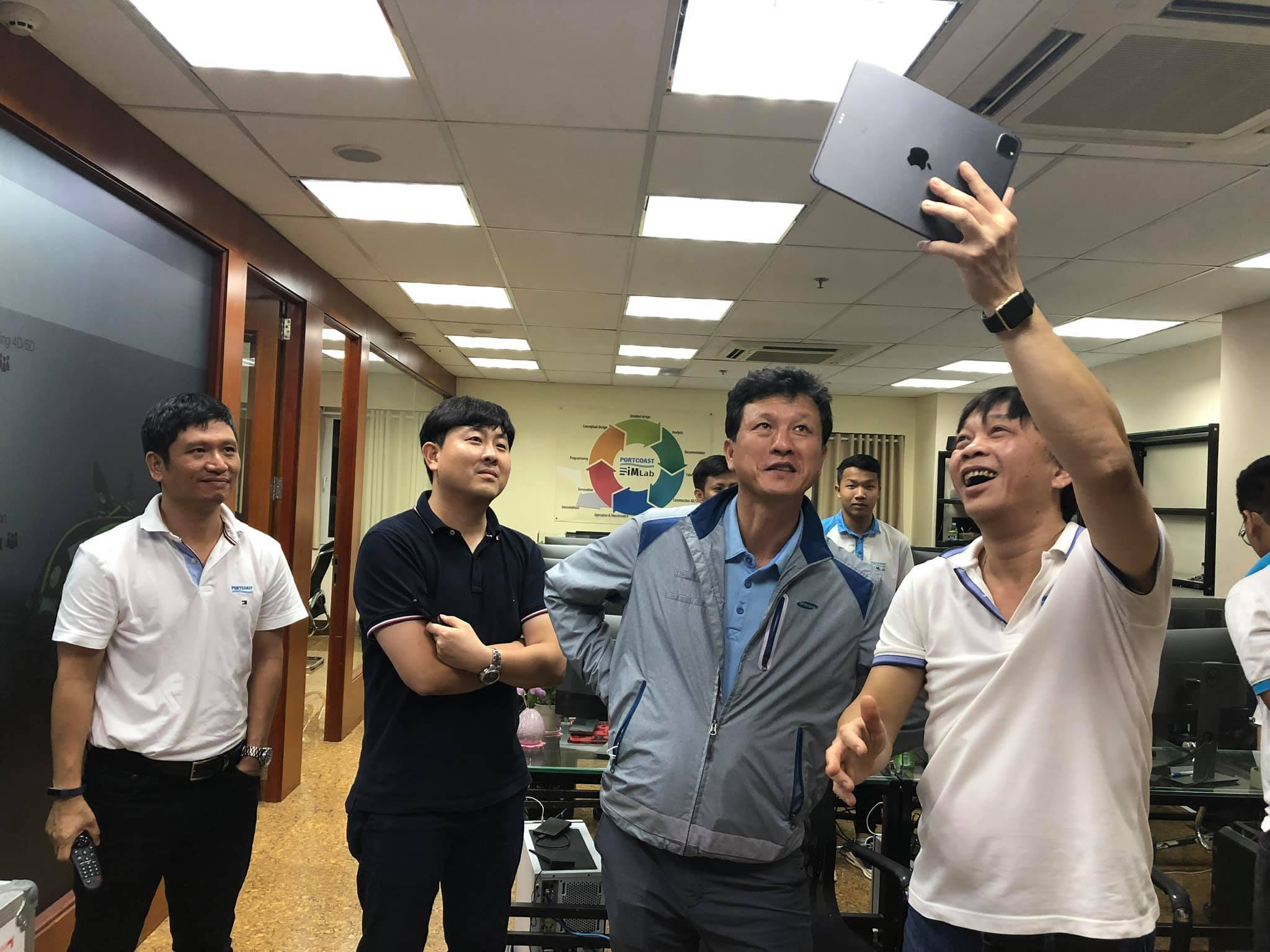 Samsung C&T managers visited Portcoast