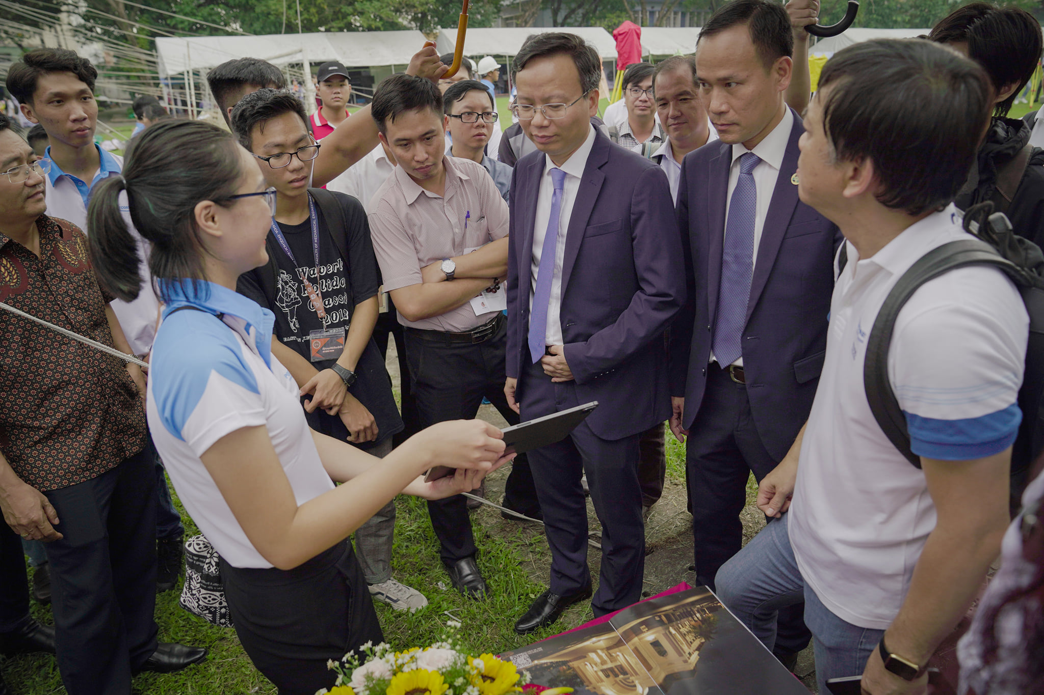 An event held at Ho Chi Minh City University of Technology forms a strong association between universities and sustainable development industry