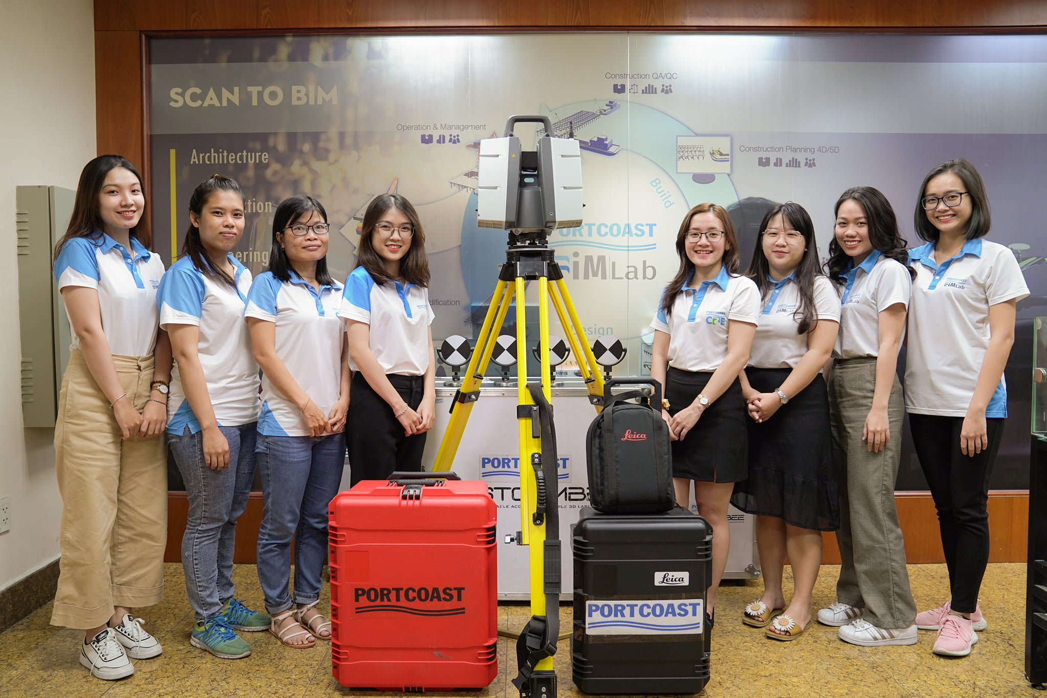 Portcoast receive new Leica P50 Laser Scanner