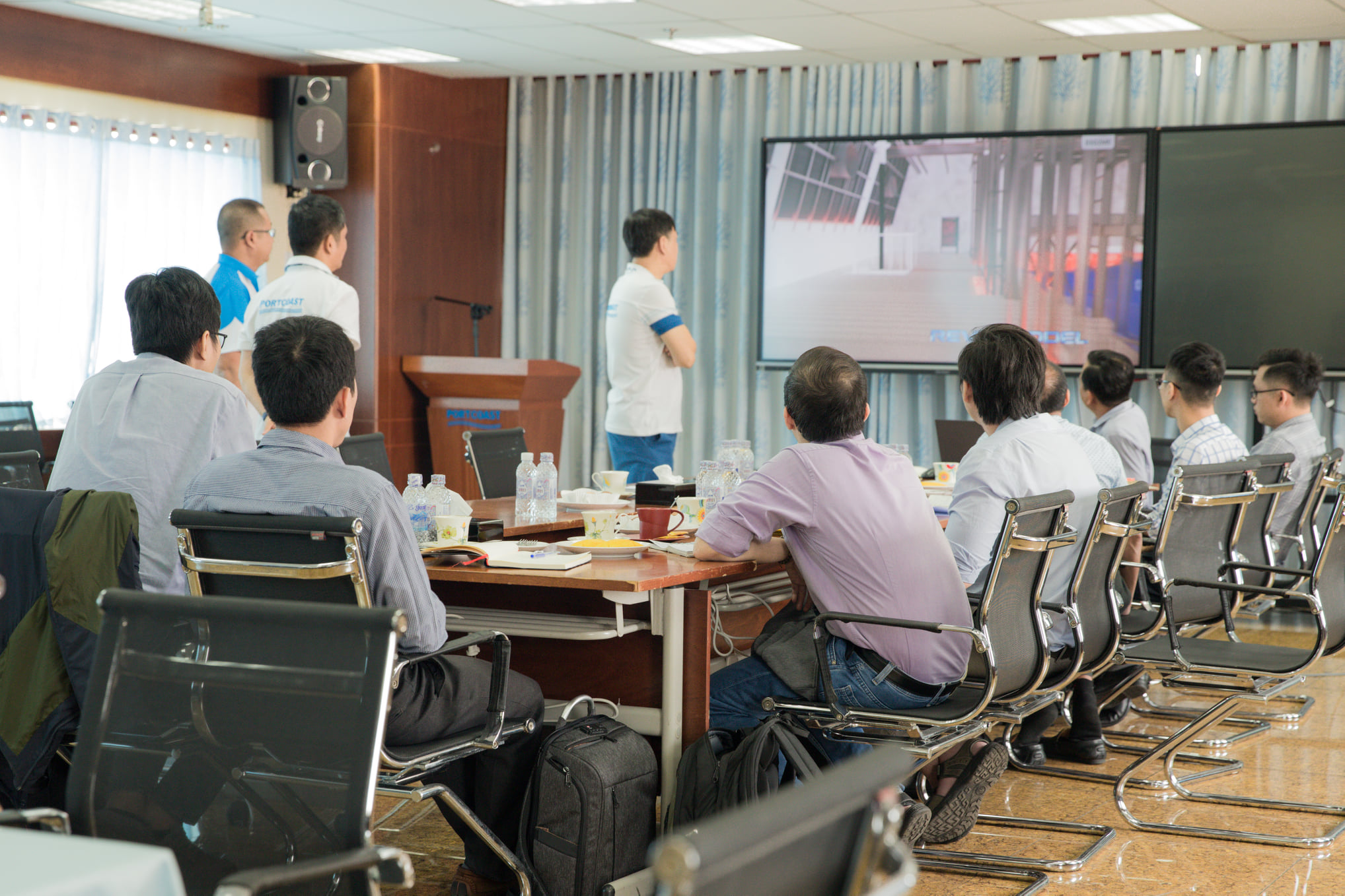 Kick-off meeting between Portcoast and PECC2