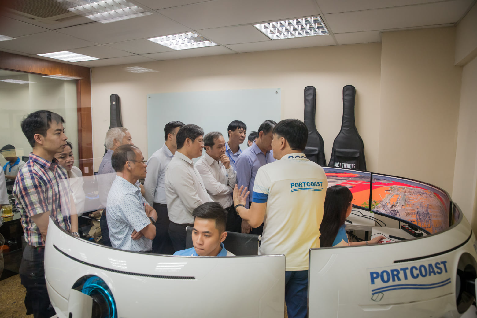 Portcoast welcomed Vietnam Electricity Corporation(EVN)