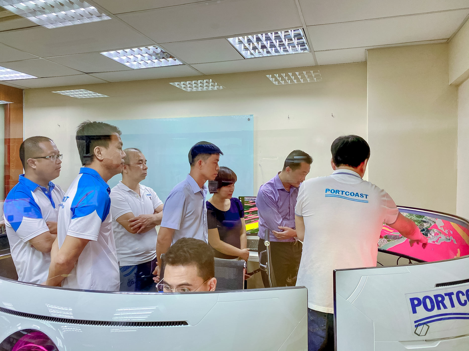 Owner of Bao Long - Phu My Domestic Port visited Portcoast office 