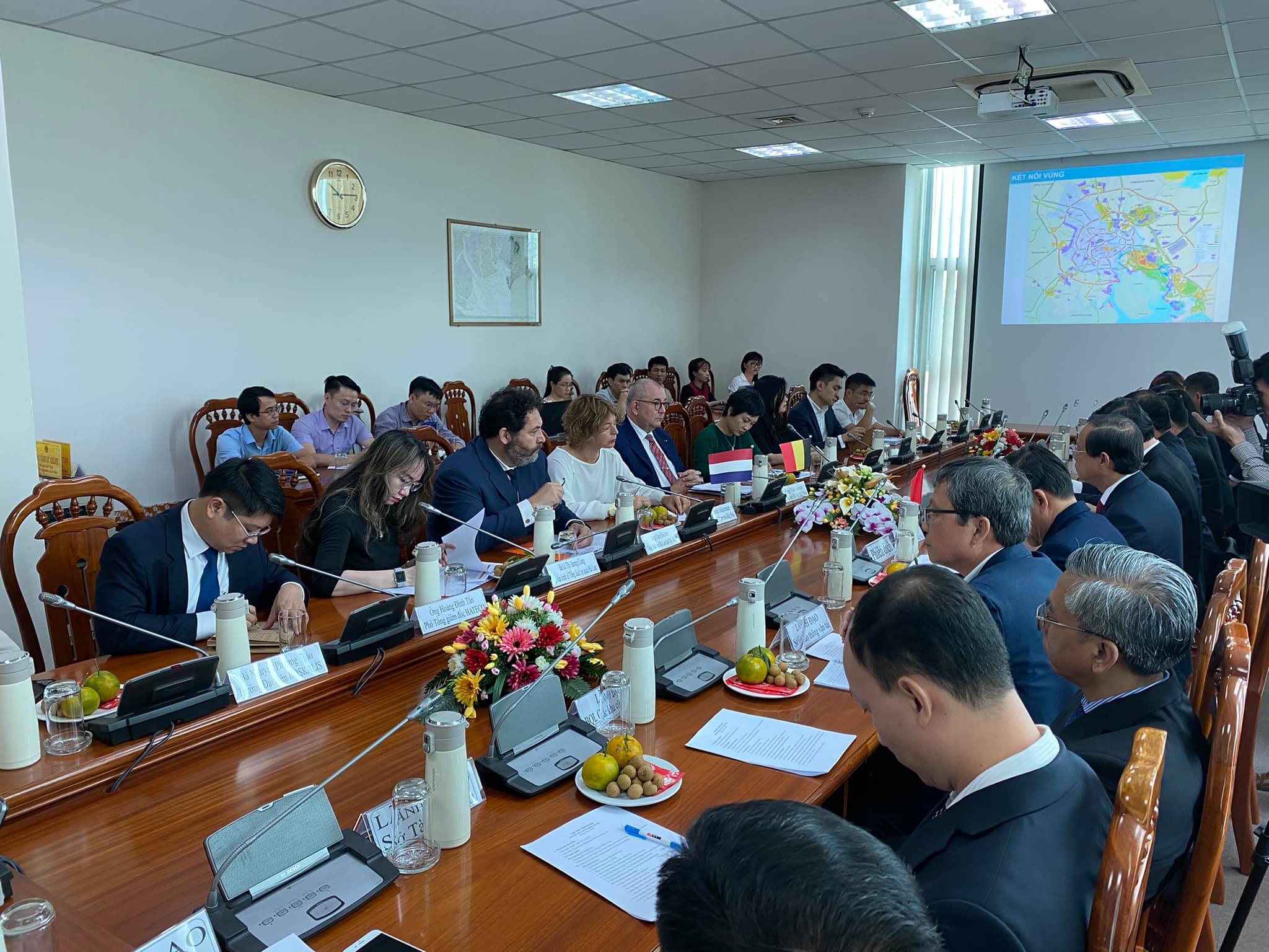 Portcoast has a meeting with Belgium and Netherland ambassadors