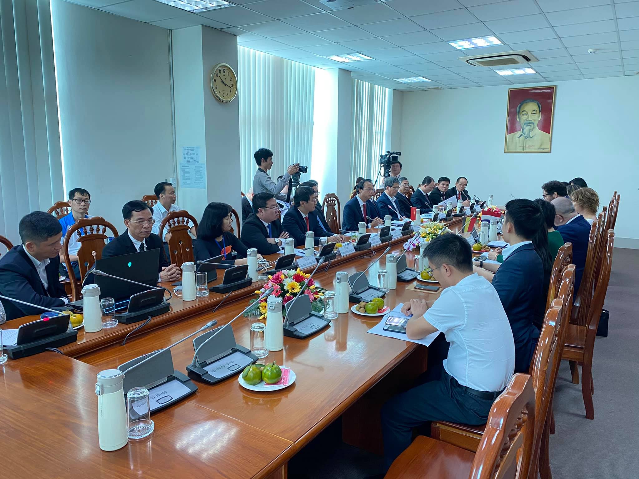 Portcoast has a meeting with Belgium and Netherland ambassadors