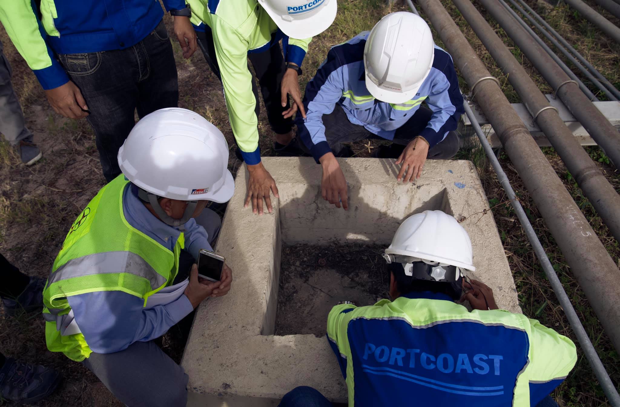 Portcoast conducts 3D laser scanning for the extension of Coal Depot Project at Vinh Tan 2 Thermal Power Plant