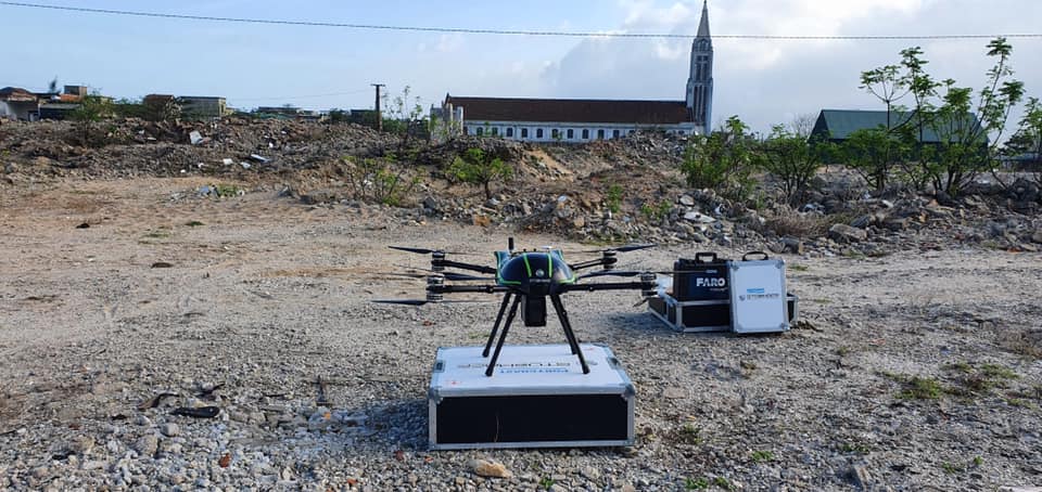 Portcoast conducts Topographic Survey for Vung Ang Logistic Project