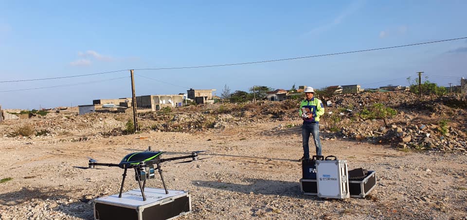 Portcoast conducts Topographic Survey for Vung Ang Logistic Project