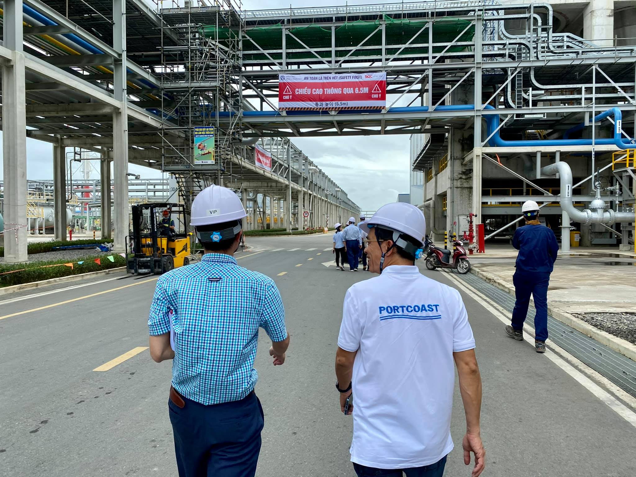 Portcoast joins with MONRE to inspect LPG Terminal of Hyosung Chemial