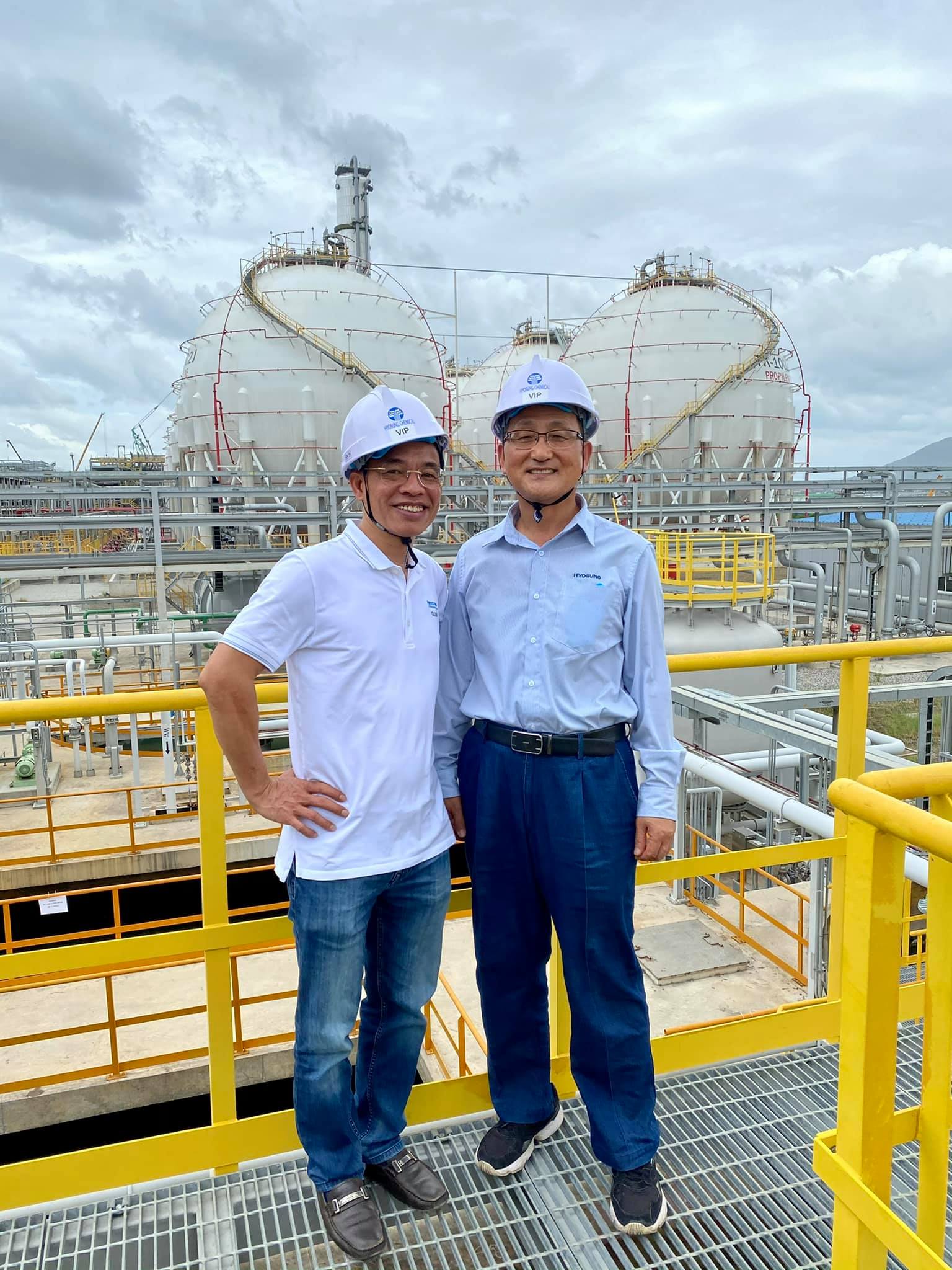 Portcoast joins with MONRE to inspect LPG Terminal of Hyosung Chemial