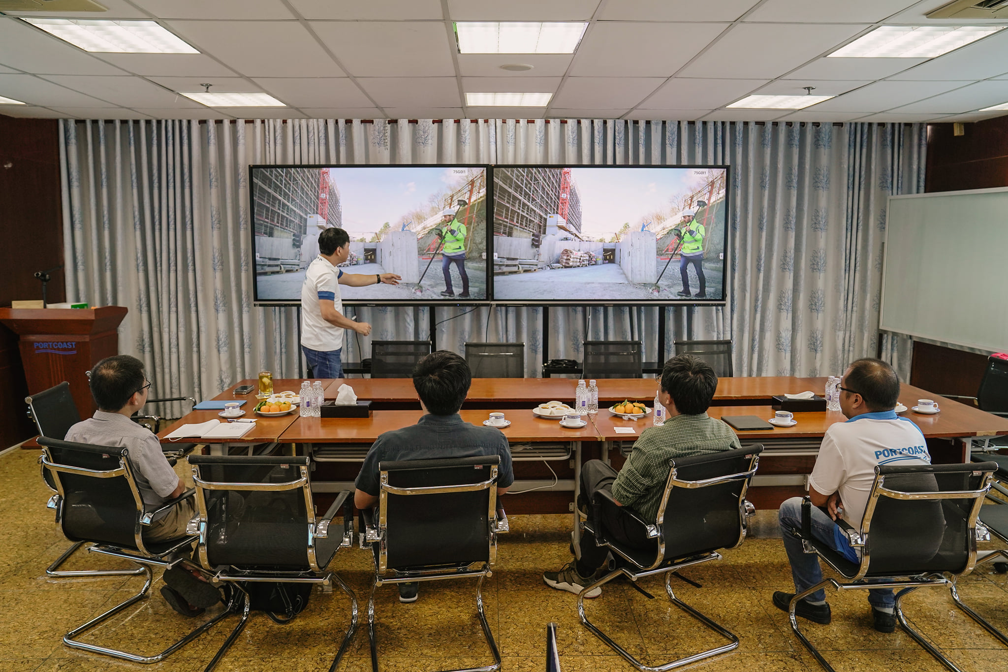 Portcoast welcomes Doctors from Asian Institute of Technology and Vietnam Petroleum Institute to the office