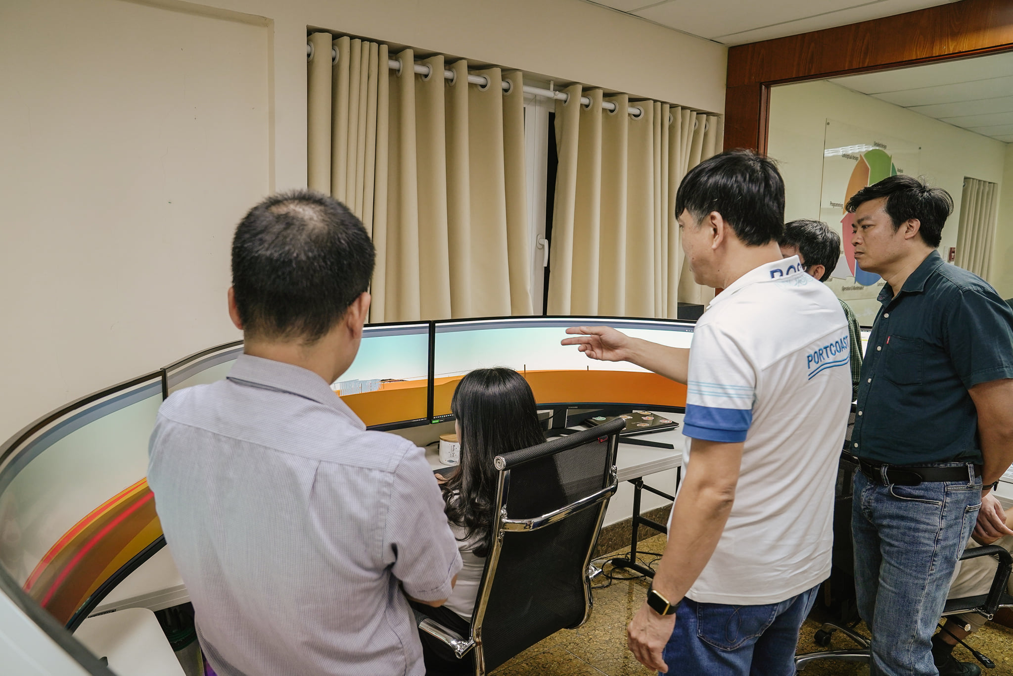 Portcoast welcomes Doctors from Asian Institute of Technology and Vietnam Petroleum Institute to the office