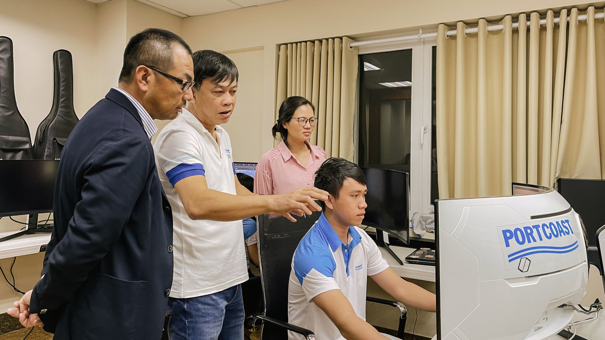 Portcoast welcomes Mitsui Precision Viet Nam to the office