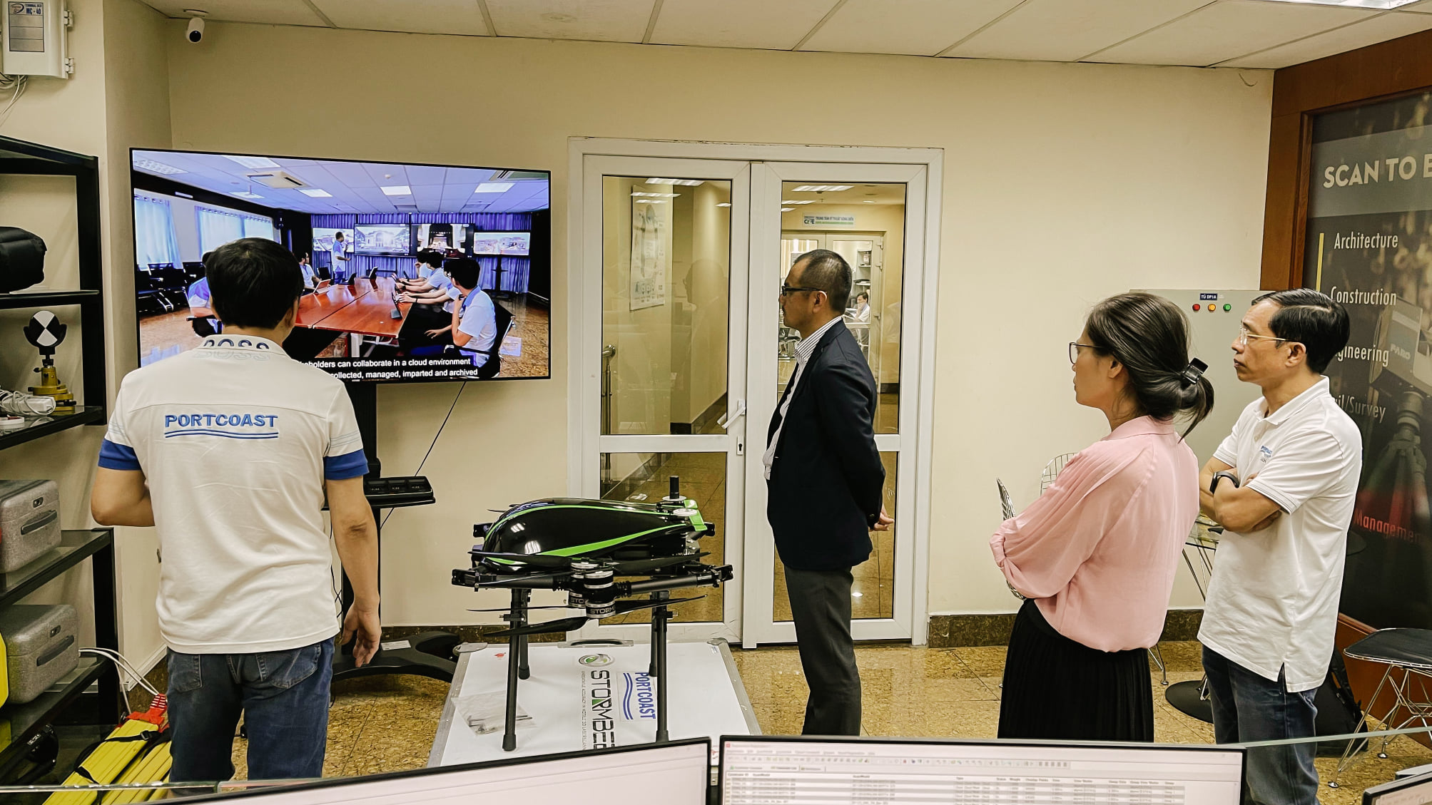 Portcoast welcomes Mitsui Precision Viet Nam to the office