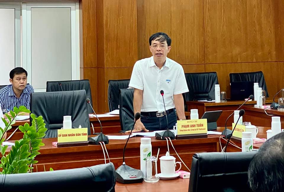 Portcoast has a meeting about  the development of Ba Ria Vung Tau (BRVT) Province's blue economy