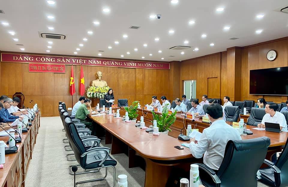 Portcoast has a meeting about  the development of Ba Ria Vung Tau (BRVT) Province's blue economy
