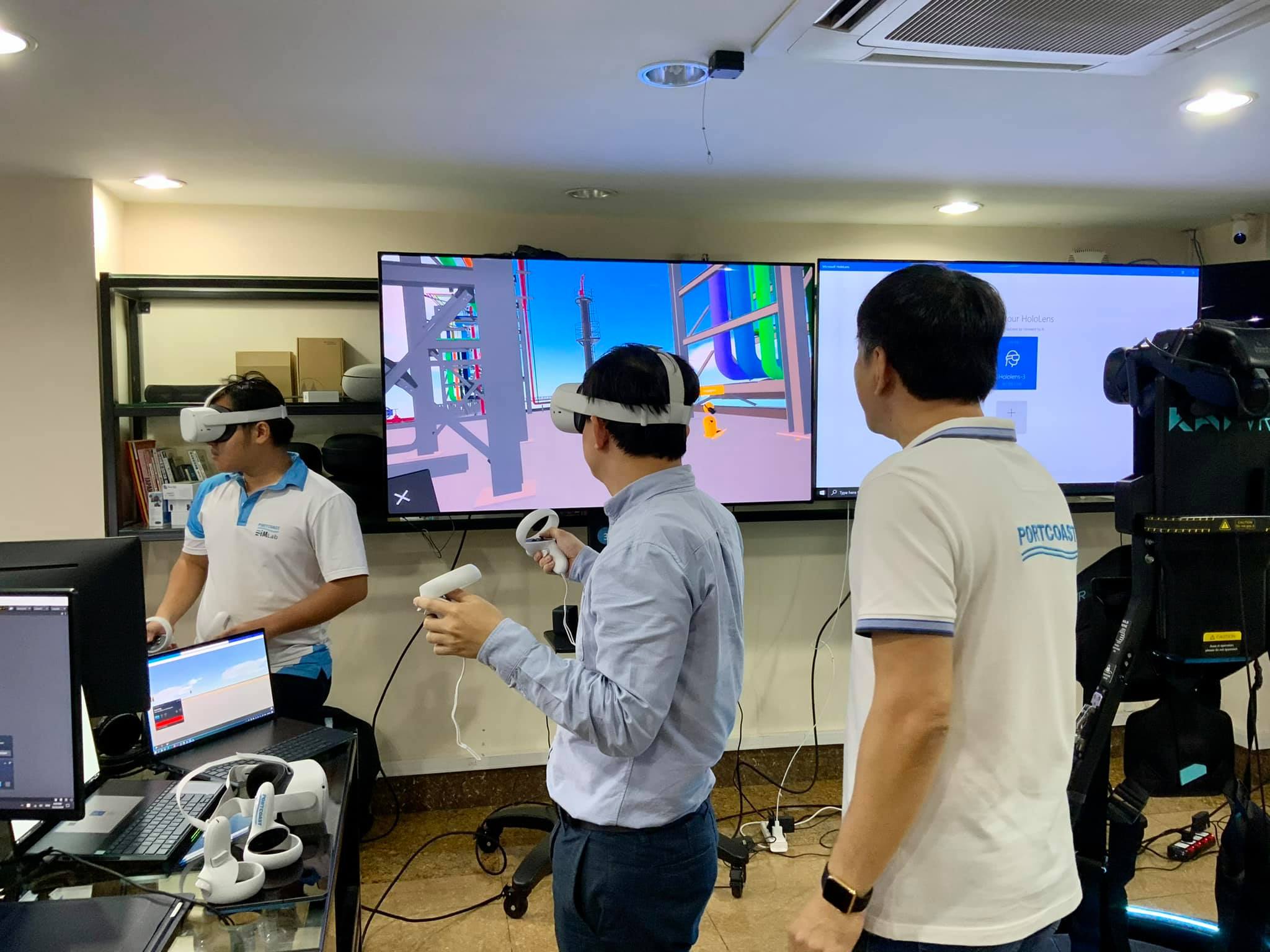 Portcoast welcomes General Director of LEC Group Corporation and managers to the office