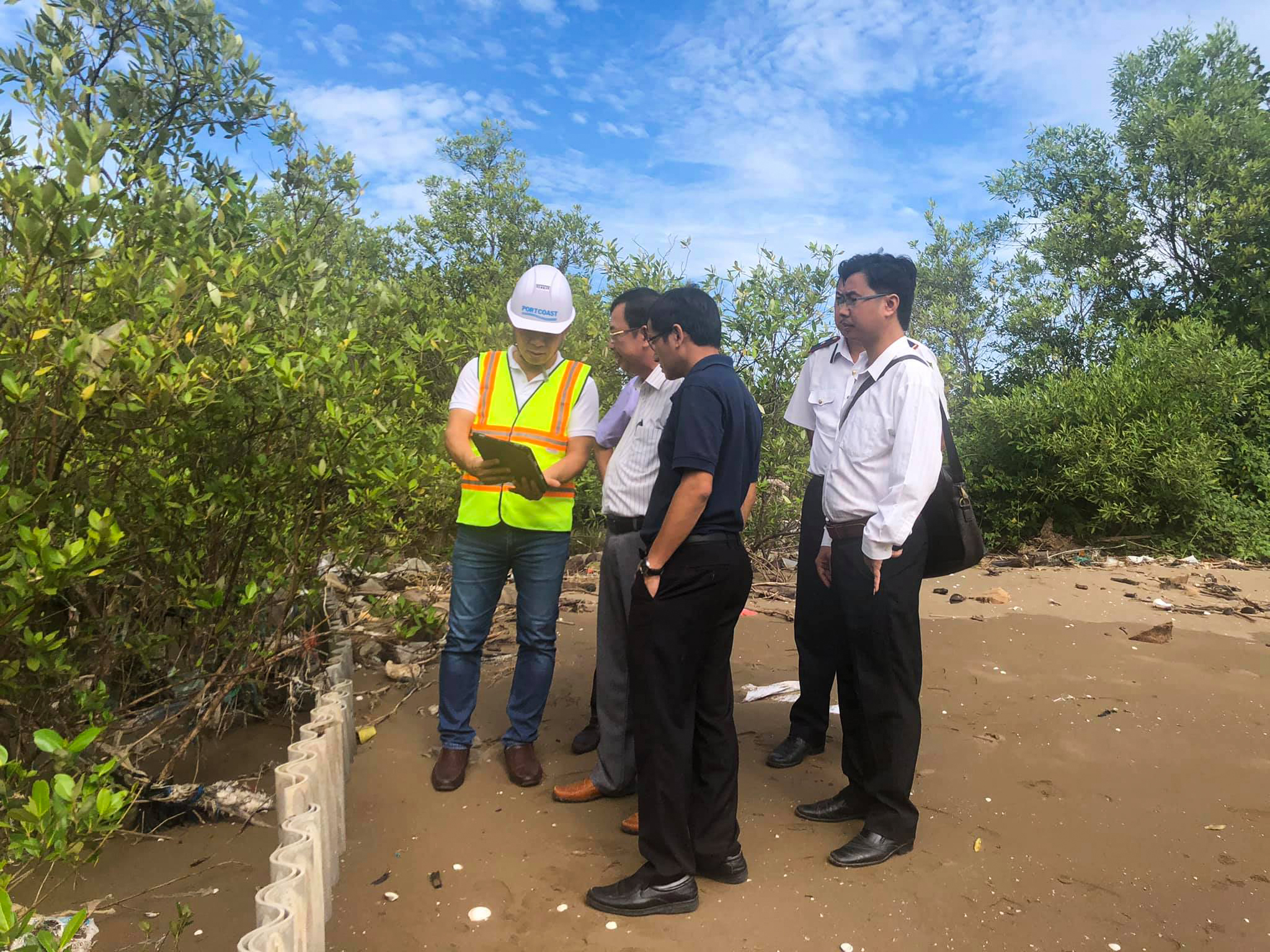 Portcoast visits the location of Binh Dai Jetty