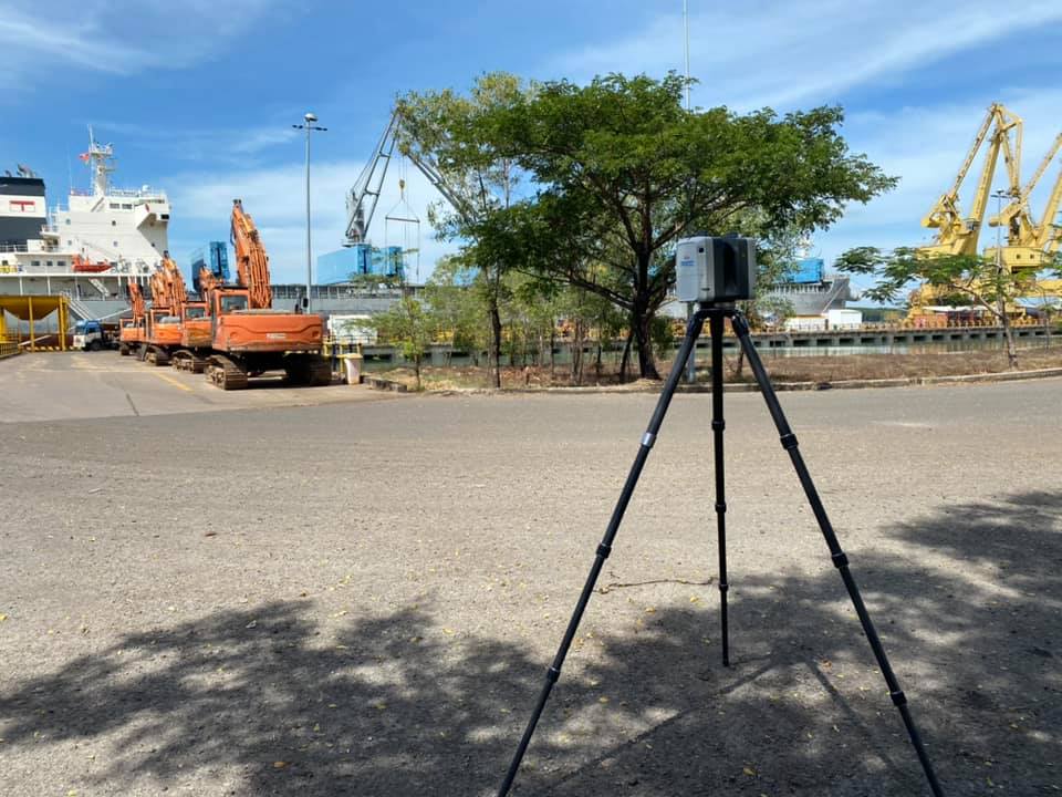 Portcoast conducts the quality inspection work of jetty at Posco SS-Vina Port