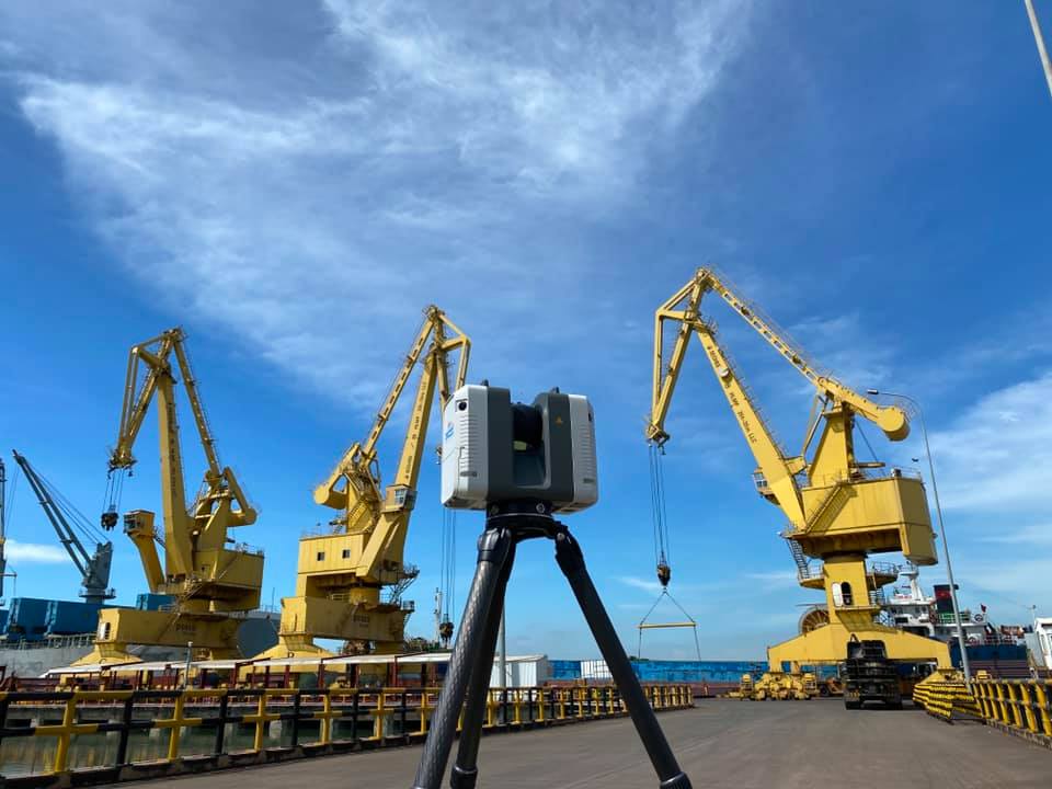 Portcoast conducts the quality inspection work of jetty at Posco SS-Vina Port
