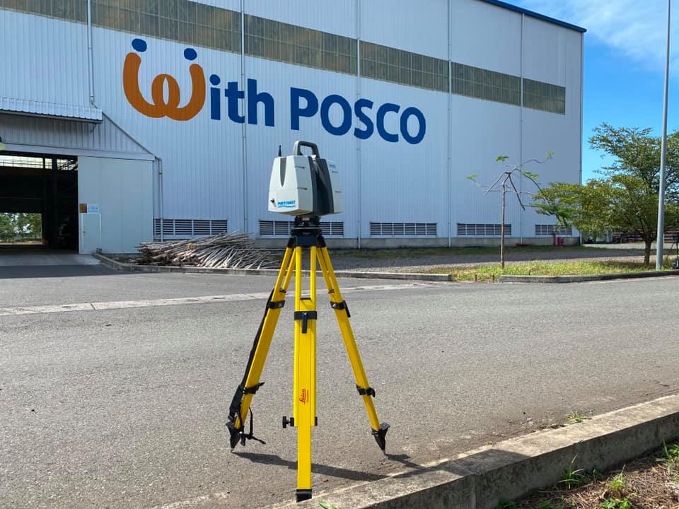 Portcoast conducts the quality inspection work of jetty at Posco SS-Vina Port