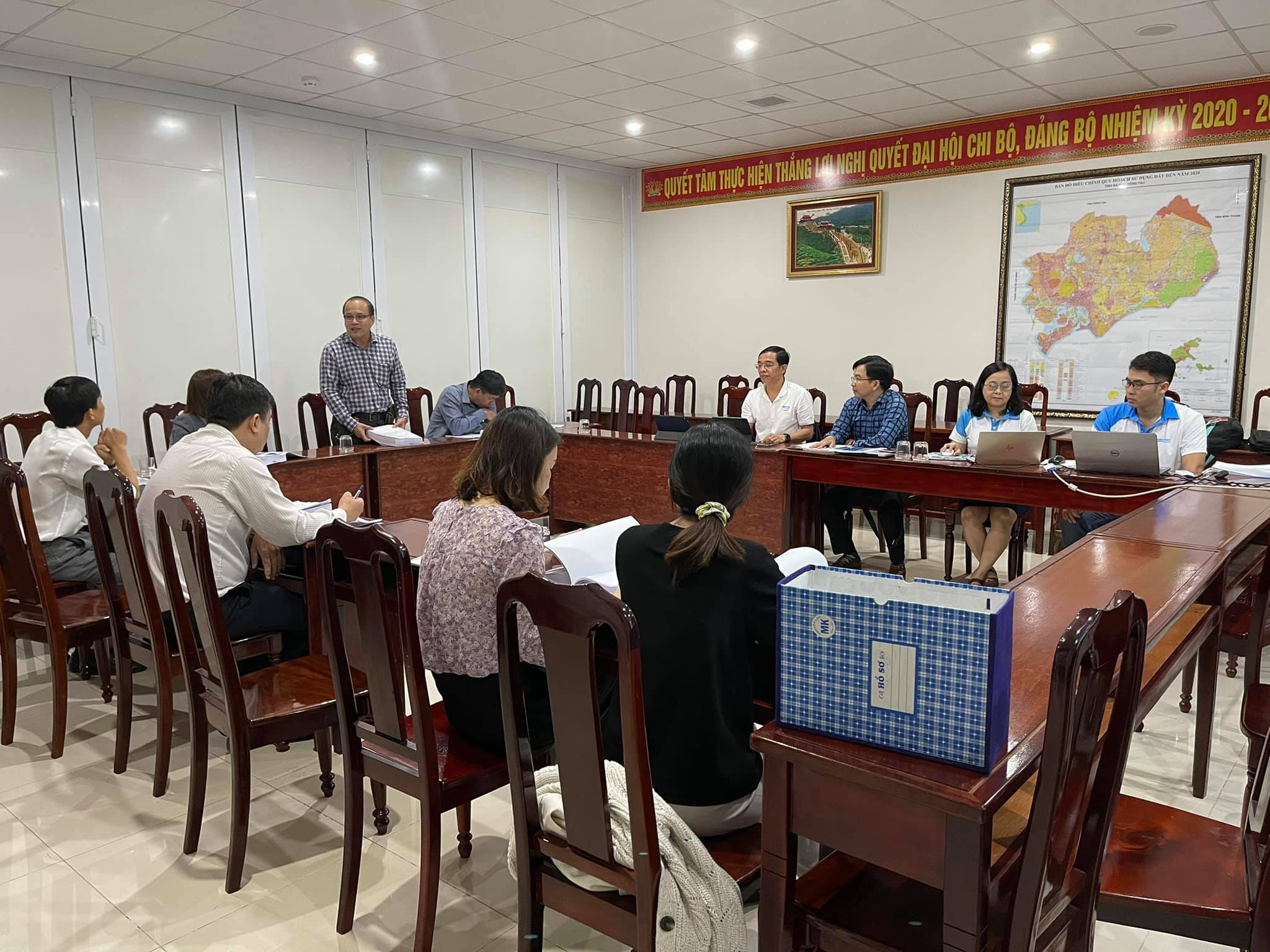 Portcoast has a meeting with Ba Ria Vung Tau's Ministry of Natural Resources and Environment