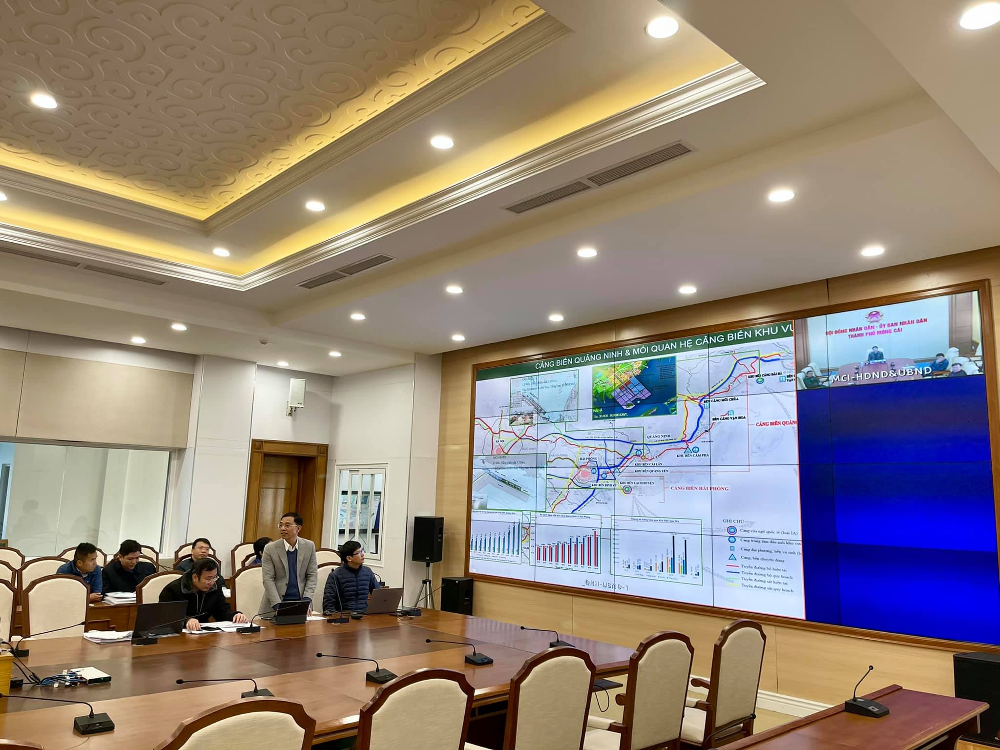 Portcoast has a meeting about Detailed Plan of Van Ninh General Port
