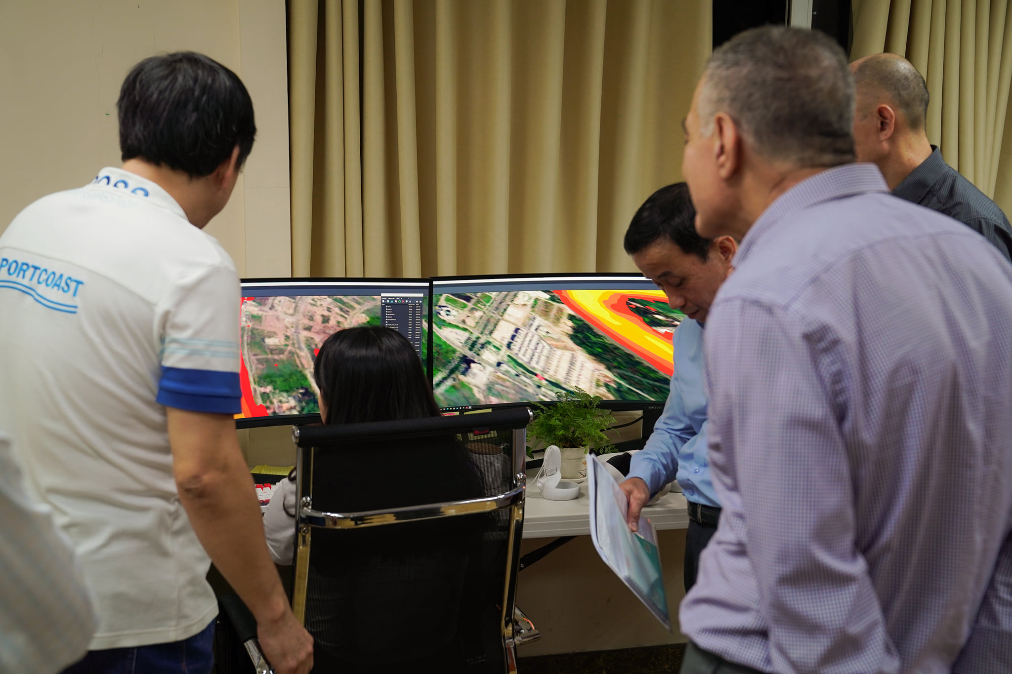 Welcome Interflour Port Team to Portcoast's office