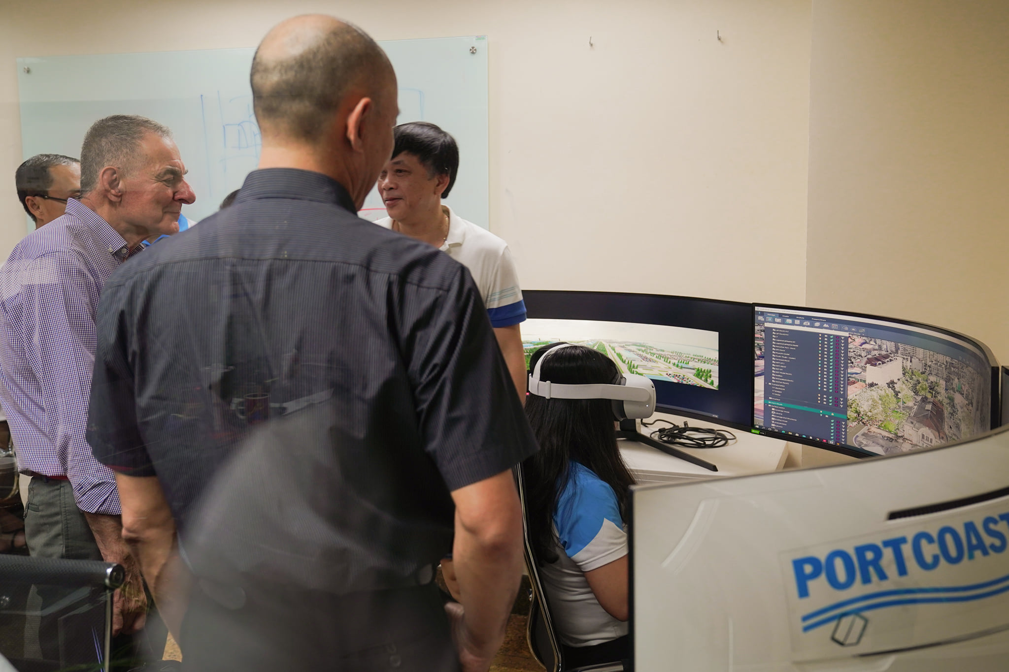 Welcome Interflour Port Team to Portcoast's office