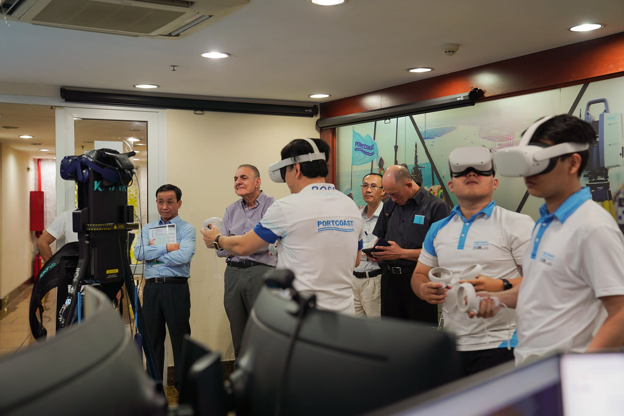 Welcome Interflour Port Team to Portcoast's office