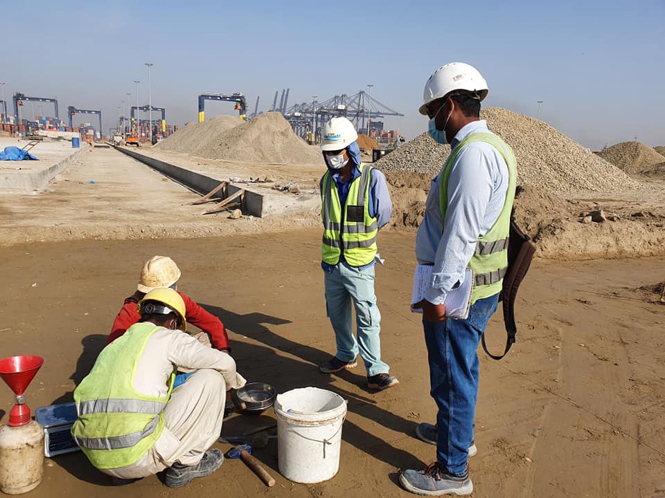 Construction supervision at SAPT - Phase 2