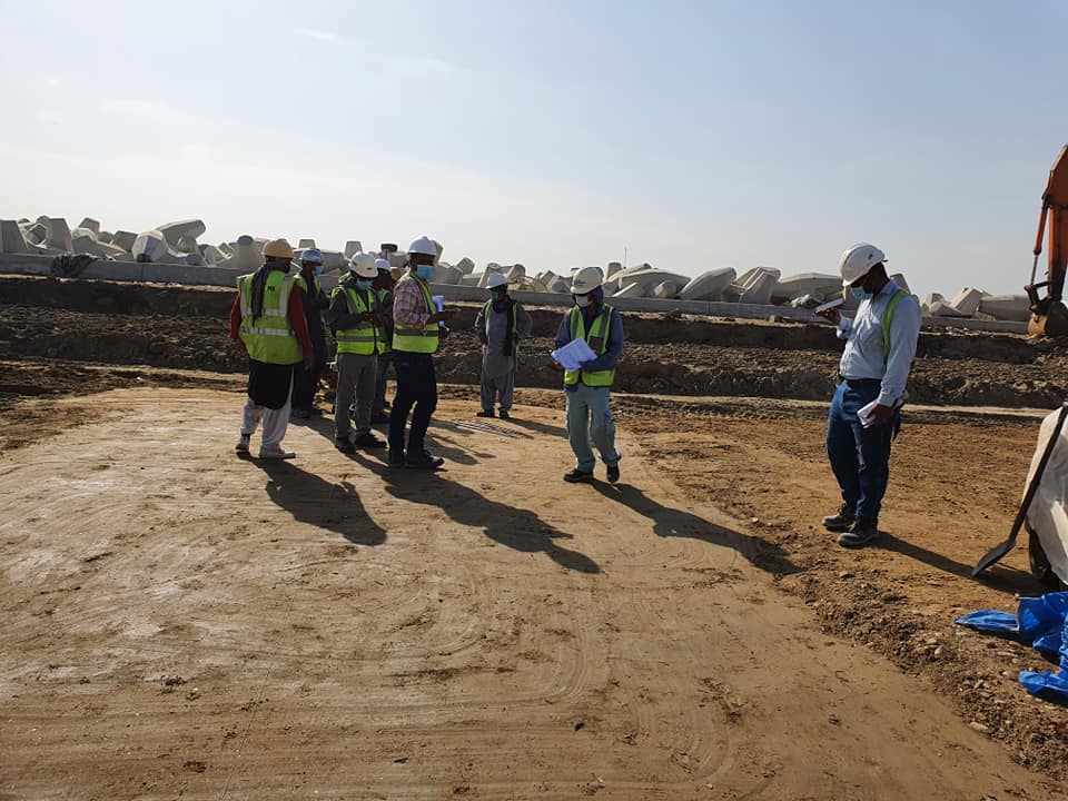 Construction supervision at SAPT - Phase 2