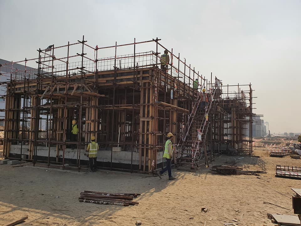 Construction supervision at SAPT - Phase 2