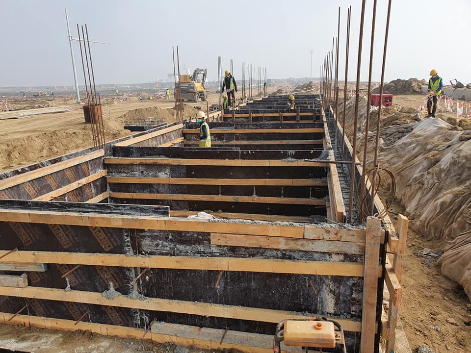 Construction supervision at SAPT - Phase 2