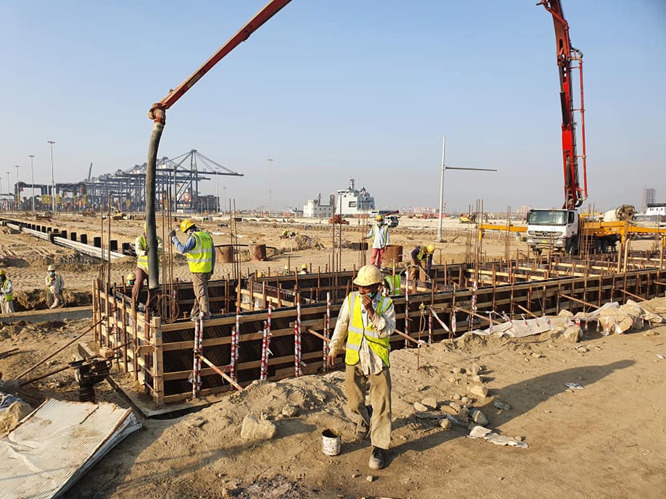 Construction supervision at SAPT - Phase 2