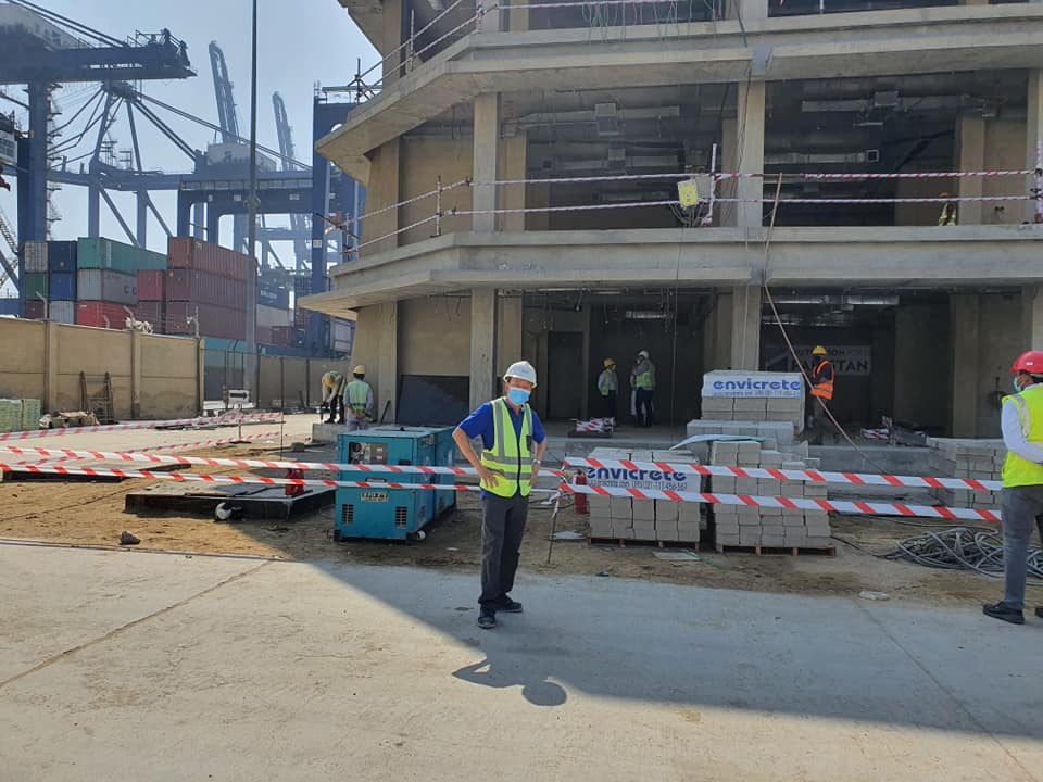 Portcoast conducts construction supervision at SAPT - Phase 02