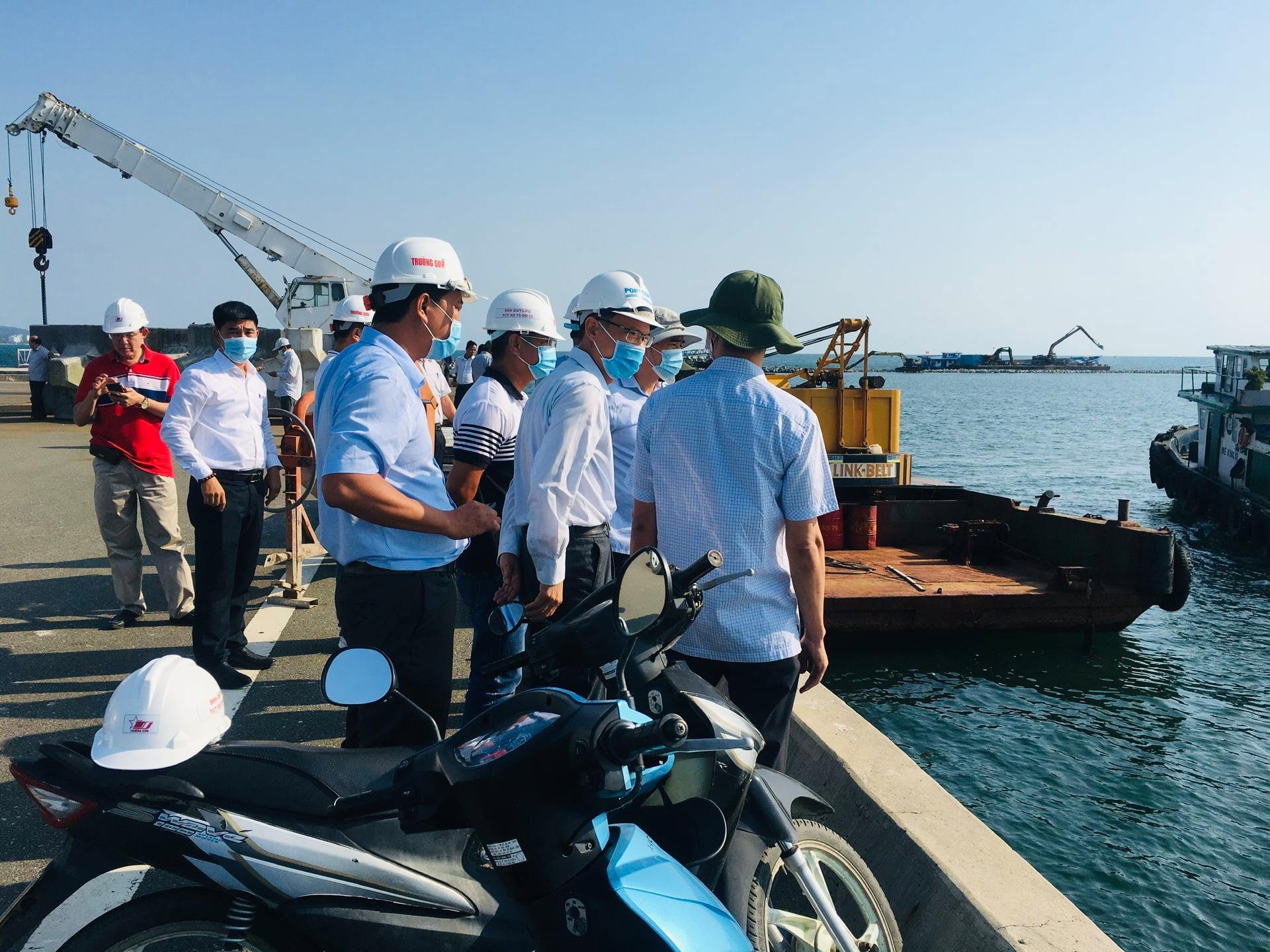 Vice Chairman of Kien Giang People’s Committee visits and inspects the construction progress of Phu Quoc Cruise Terminal project