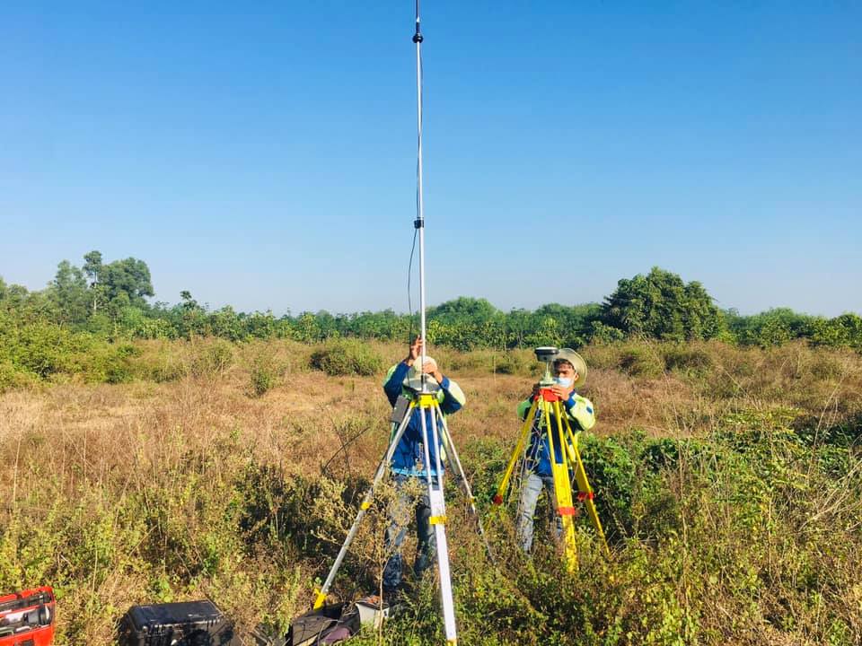 Portcoast  carrries out Topographic survey of Tay Ninh Logistics center