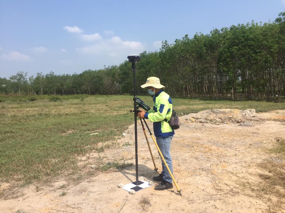 Portcoast  carrries out Topographic survey of Tay Ninh Logistics center