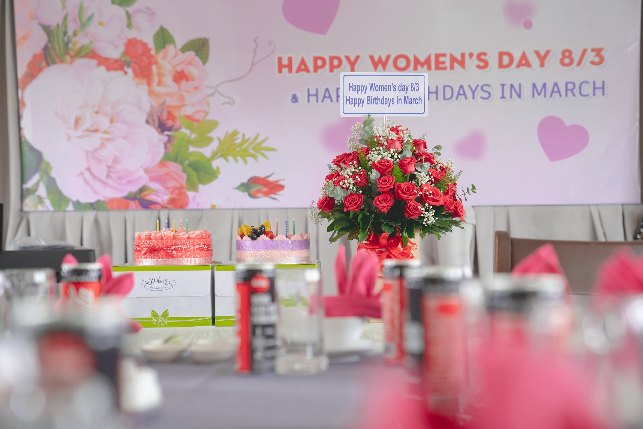 Happy Women’s day and Happy Birthdays to Portcoast's members in March