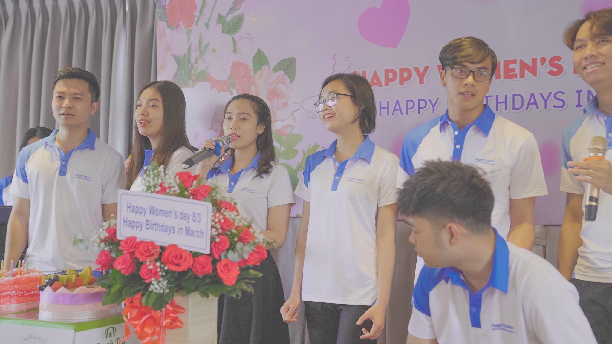 Happy Women’s day and Happy Birthdays to Portcoast's members in March