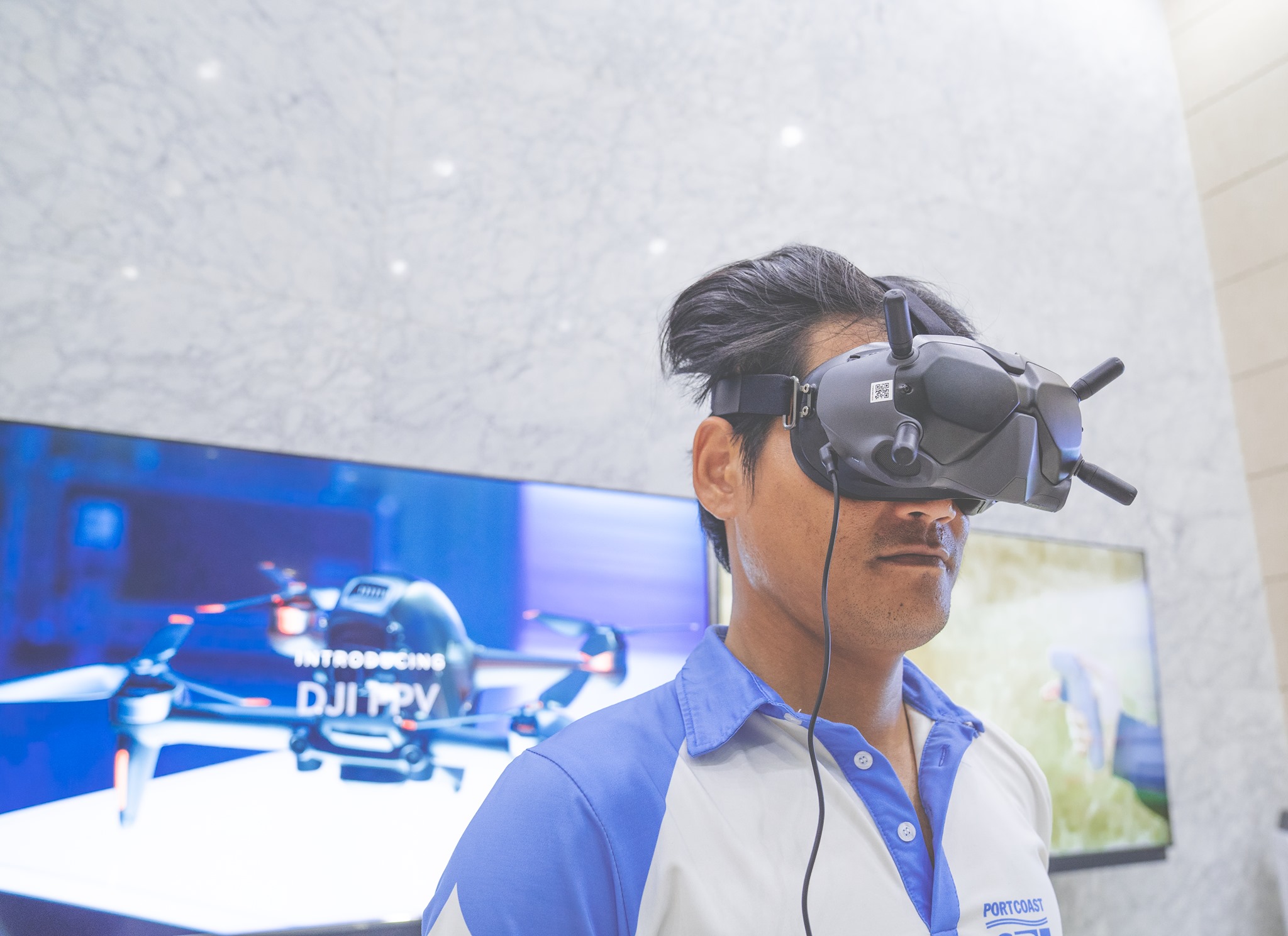 The latest DJI FPV Drone has arrived at Portcoast