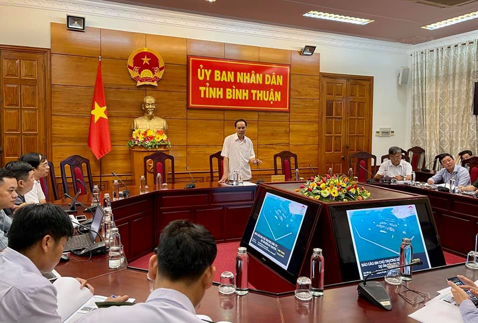 Portcoast had a meeting with Vice Chairman of Binh Thuan People's Committee