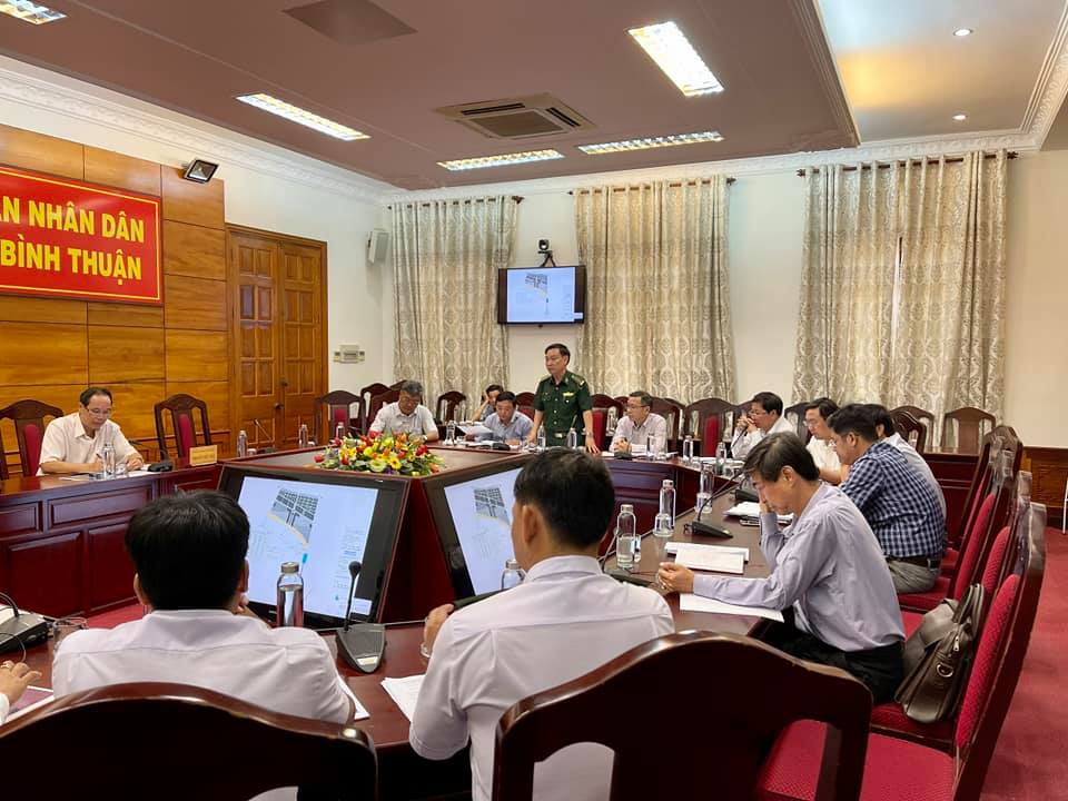 Portcoast had a meeting with Vice Chairman of Binh Thuan People's Committee