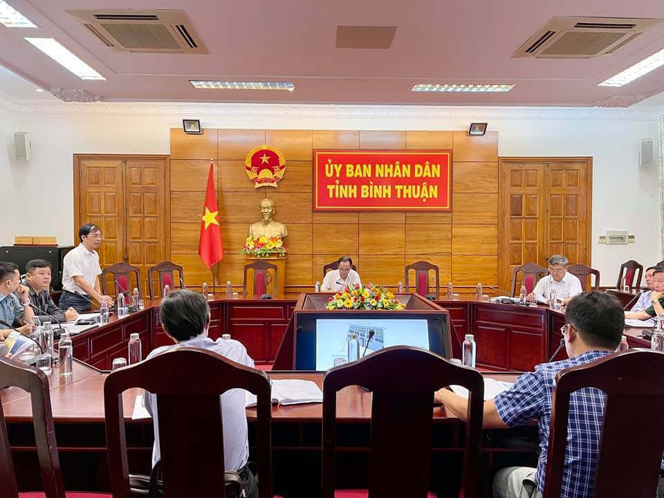Portcoast had a meeting with Vice Chairman of Binh Thuan People's Committee