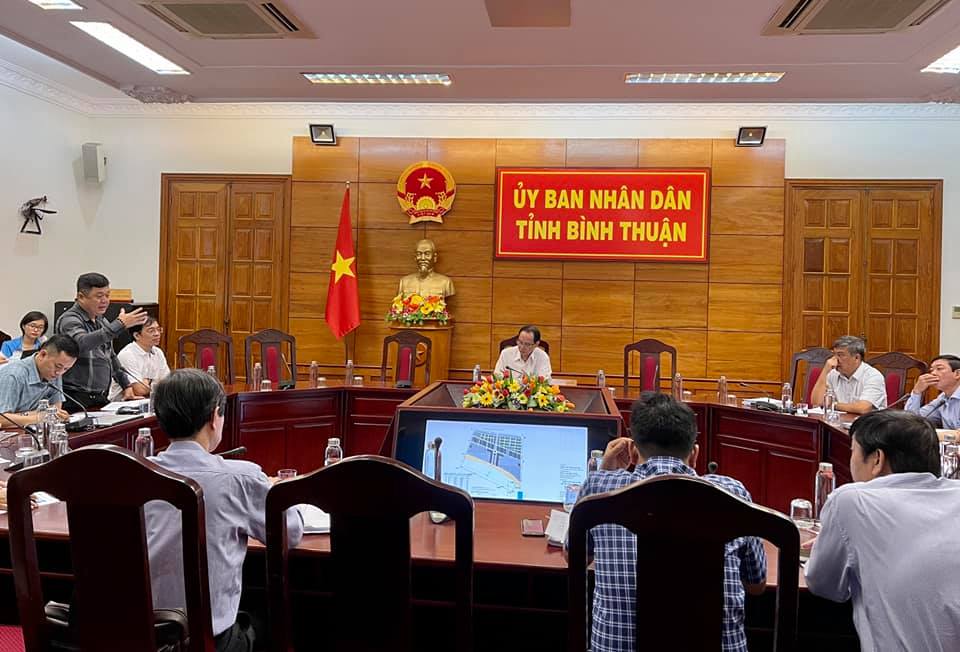Portcoast had a meeting with Vice Chairman of Binh Thuan People's Committee