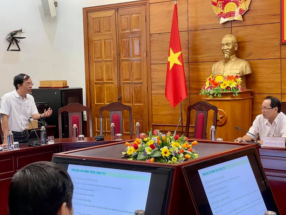 Portcoast had a meeting with Vice Chairman of Binh Thuan People's Committee