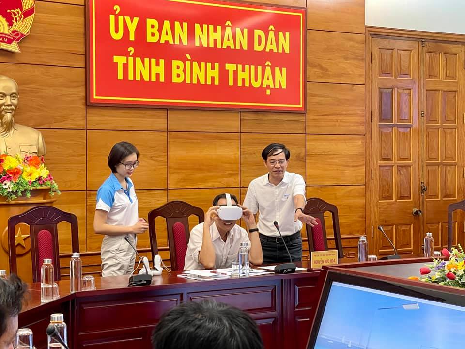 Portcoast had a meeting with Vice Chairman of Binh Thuan People's Committee