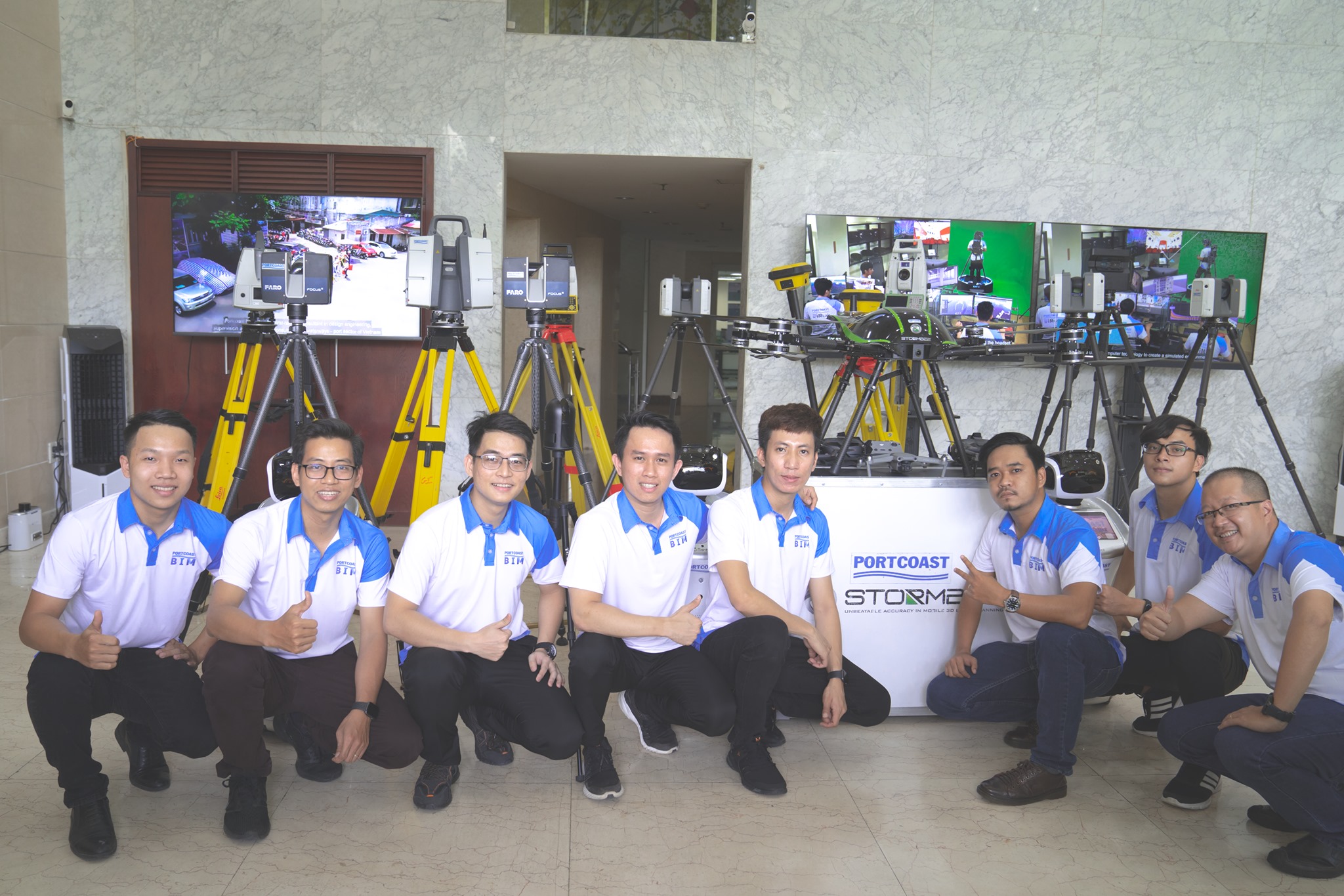 Celebration of 2-year establishment of Portcoast BIM Center