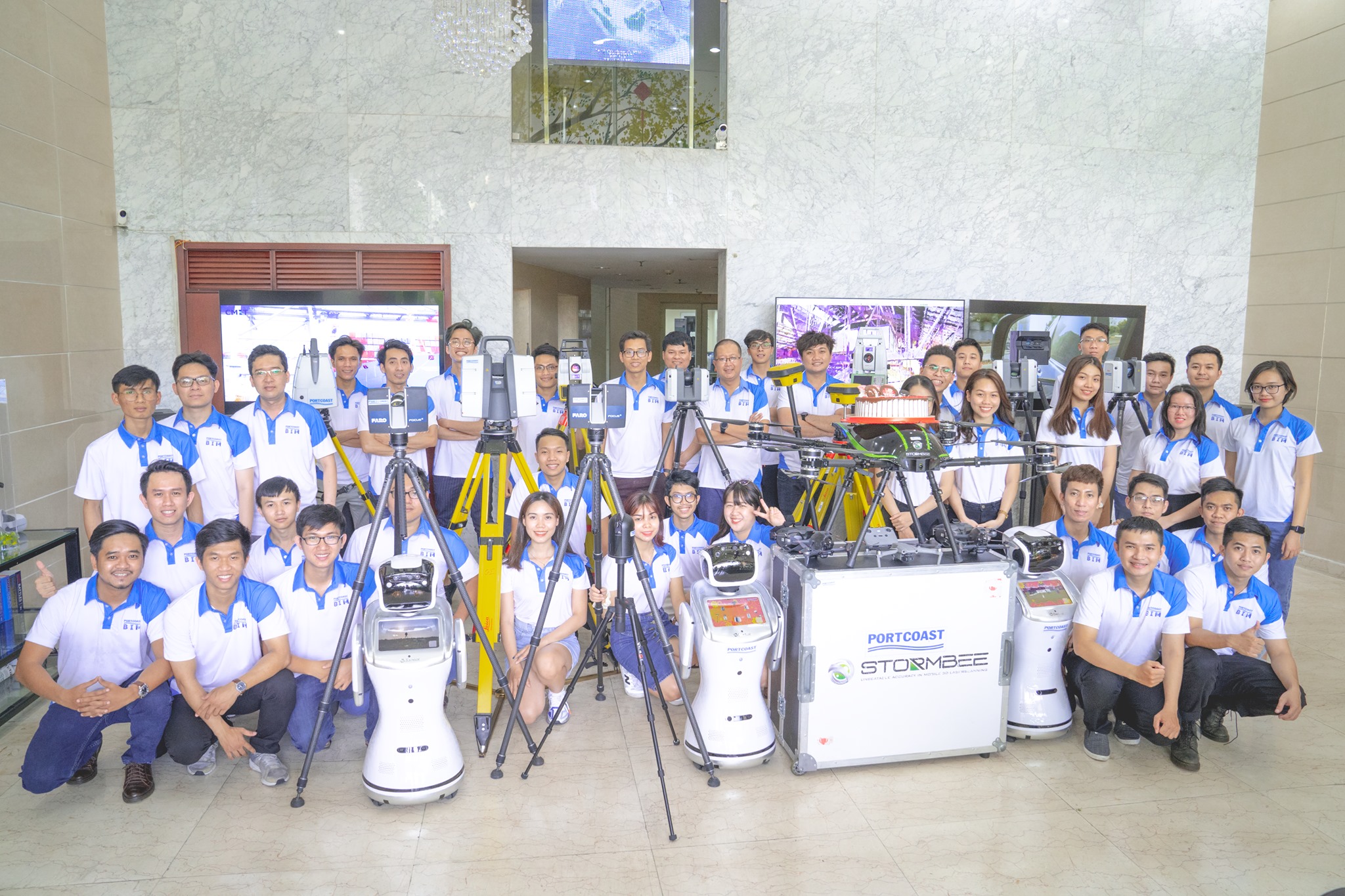 Celebration of 2-year establishment of Portcoast BIM Center