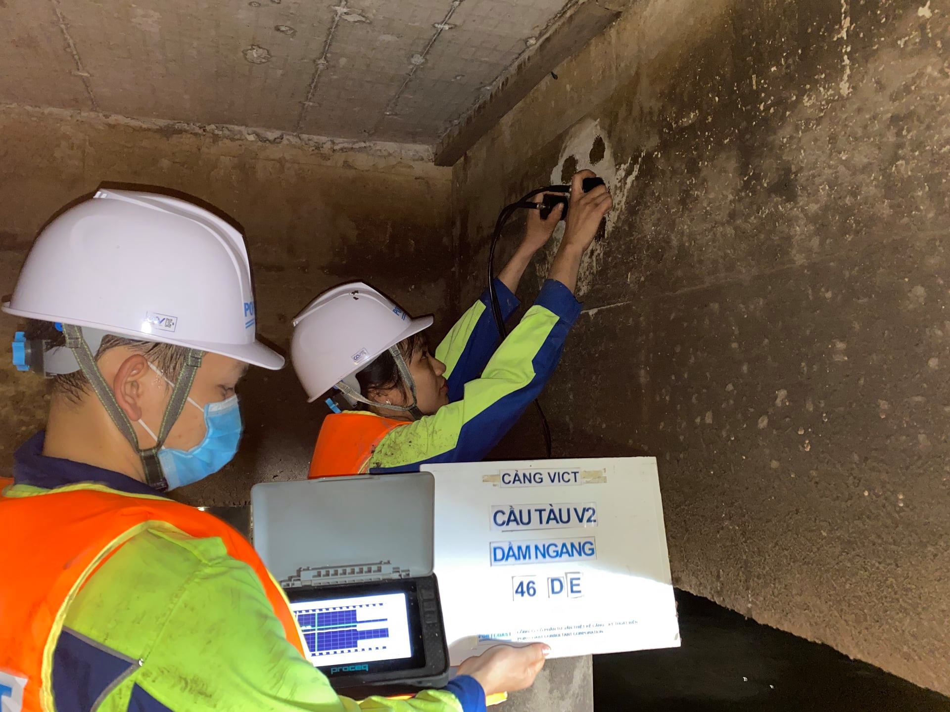 Inspection and Verification of the existing structure of VICT Terminal